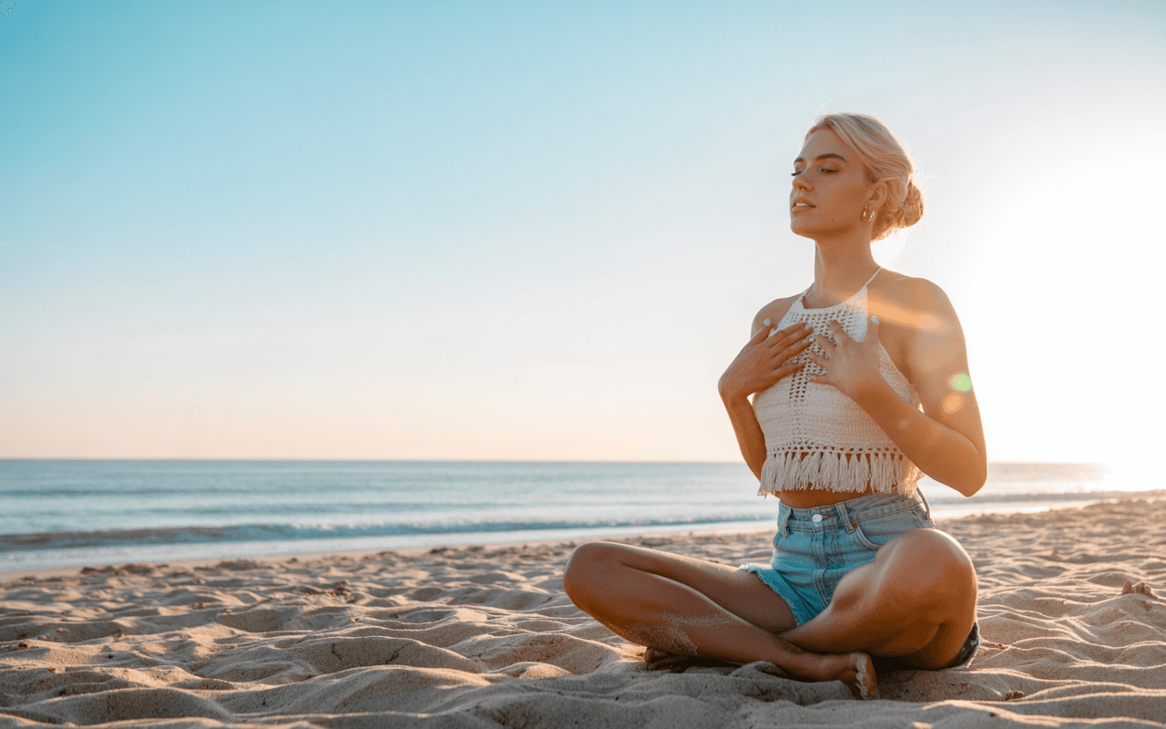 Amanecer en la playa